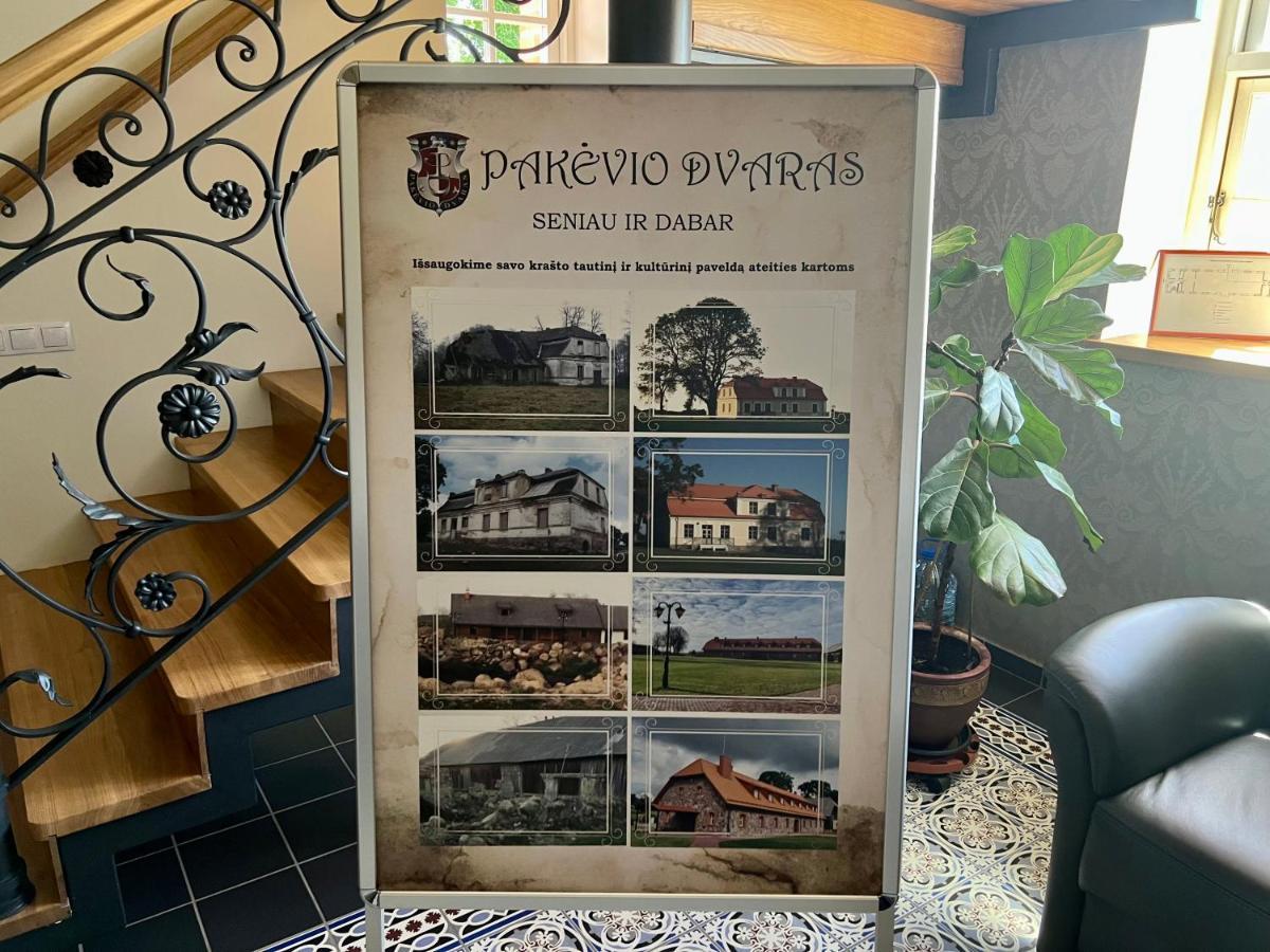 Pakevio Dvaras - Pakevis Manor Kelme Exteriér fotografie